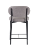 Стул полубарный MASO букле серый MOSS 960