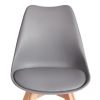 Стул TULIP (mod. 73-1) серый