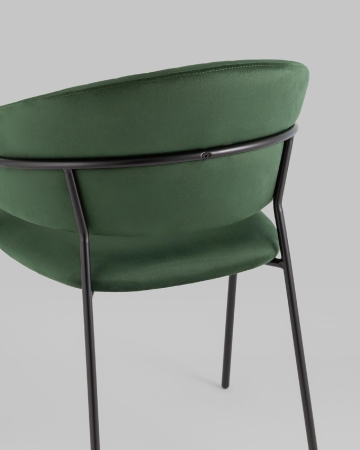Стул Бруно ткань зеленый