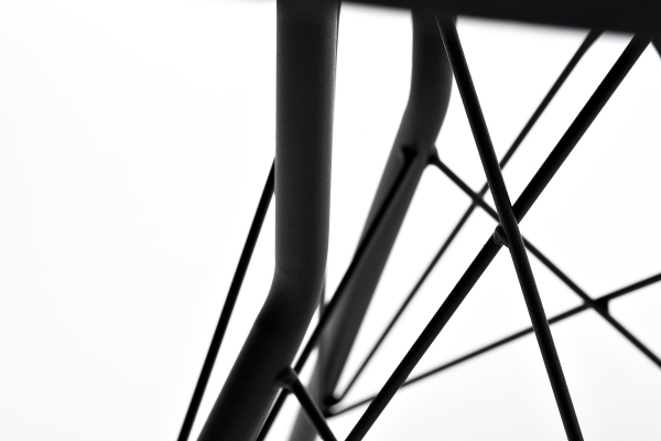 "Конте" интерьерный стол из HPL круглый Ø70 см, цвет "серый гранит"