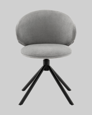 Стул Труфальд велюр светло-серый