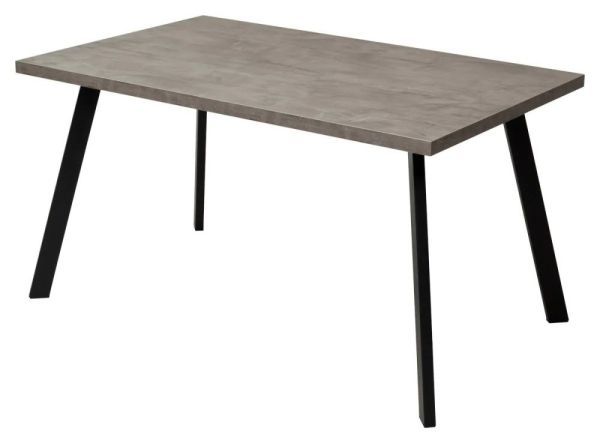 Стол BRICK M 140 Оникс, черный