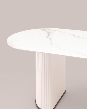 Стол обеденный Opera 180х90 белый