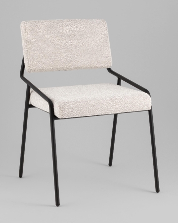 Стул Теллинг шенилл серо-бежевый