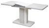 Стол STORK белый бетон, белый 120