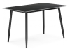 Керамический стол Rion 120 черный мрамор, черный