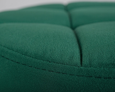 Набор 2 шт Табурет барный BRUNO BLACK, зеленый велюр (MJ9-88)