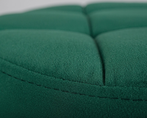 Набор 2 шт Табурет барный BRUNO BLACK, зеленый велюр (MJ9-88)