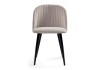 Стул Gabi 1 латте, черный