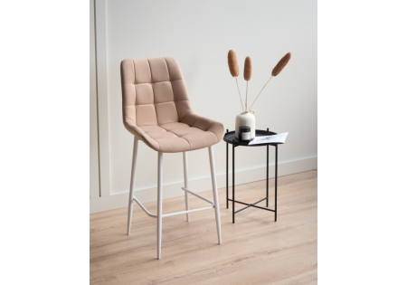 Барный стул Челси бежевый (zd 210), белый