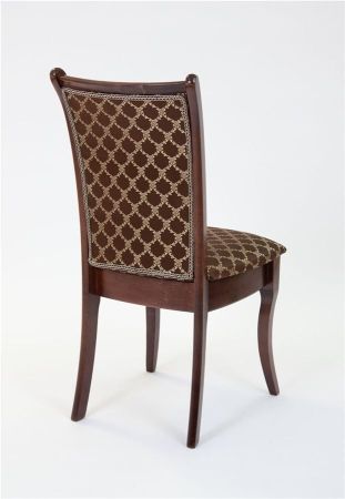Стул Визит-1 шоколад цвет, ткань Андрис соты 22/2