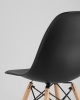 Стул Eames Style DSW черный (разборный каркас) фото в интернет-магазине Stoolmarket