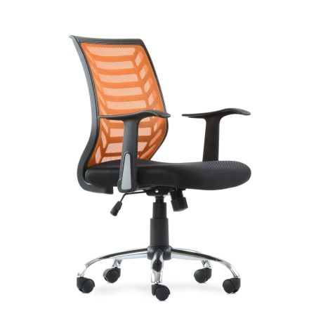 Кресло для персонала K-138 оранжевое