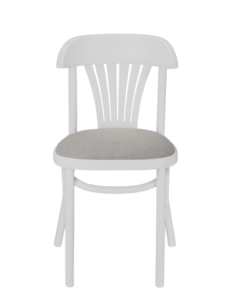 Стул Астра белый, букле серый MOSS 960