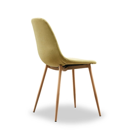 Стул DC-350 желтый, дерево