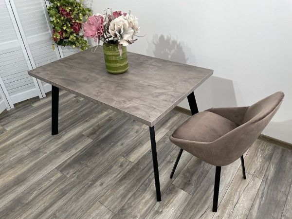 Стол BRICK M 140 Оникс, черный