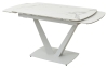 Стол ALATRI 120 GLOSS STATUARIO WHITE SINTERED STONE, WHITE