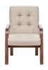 Кресло Модена орех тестура, ткань