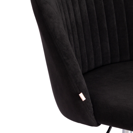 Кресло MELODY флок, черный