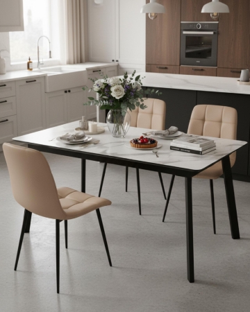 Стул Одди NEW экокожа капучино