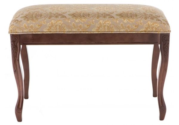 Банкетка Валентино орех, бежевый