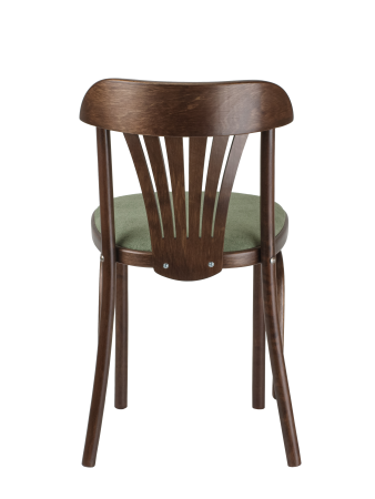 Стул Астра темный тон, букле зеленый MOSS 615