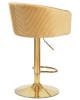 Стул барный DARCY золотой, песочный велюр 1922-3