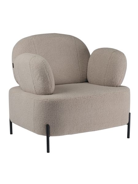 Кресло Джой экомех бежевый HUSH 130