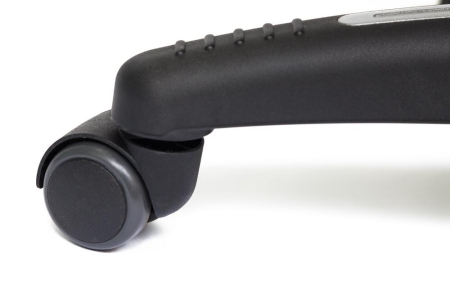 Кресло INTER экокожа и ткань, черный и коричневый и бронзовый