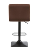 Набор 2 шт Стул барный DOMINIC, шоколадный велюр (MJ9-111)