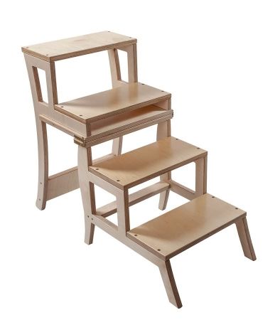 Стул-лестница трансформер венге