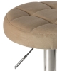 Табурет барный BRUNO бежевый велюр MJ9-10
