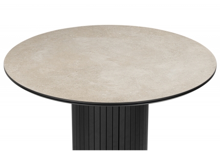 Керамический стол Гравент 110 avenue grey sahara, черный