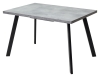 Стол BRICK M 120 бетон Портленд, черный