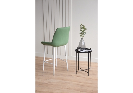 Барный стул Седа фисташковый (zd 651), белый