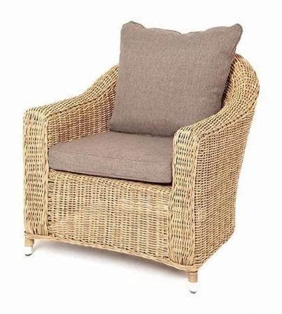 "Кон Панна" кресло из искусственного ротанга, соломенный