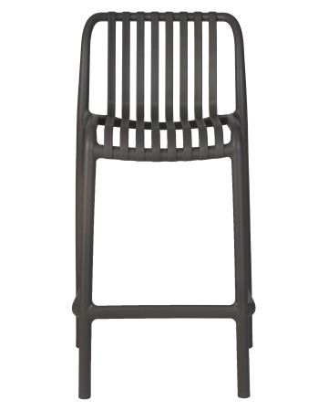 Стул полубарный CHLOE темно-серый