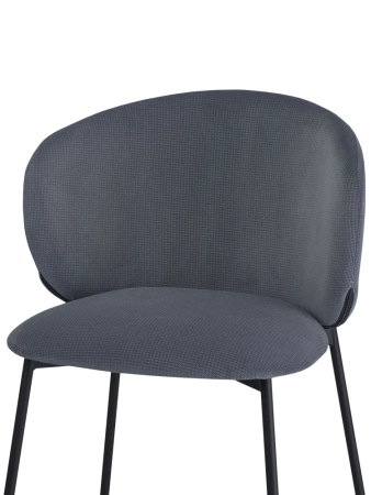 Стул для кухни SOLIS серый гусиная лапка BERNS 996, комплект 2шт