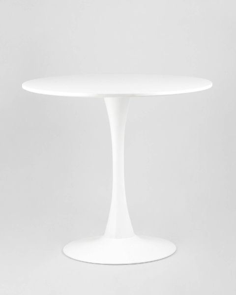 Стол Tulip D80 белый