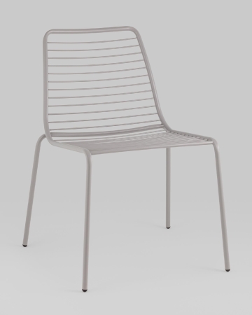 Стул Дели металл серый