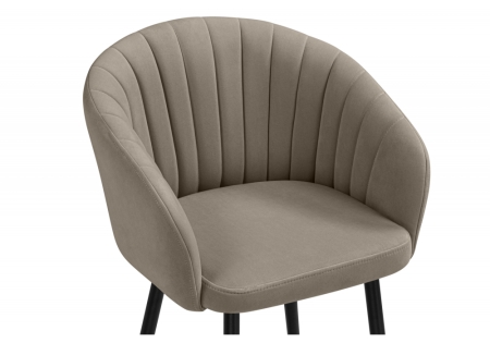 Стул на металлокаркасе Моншау marseille 13, черный