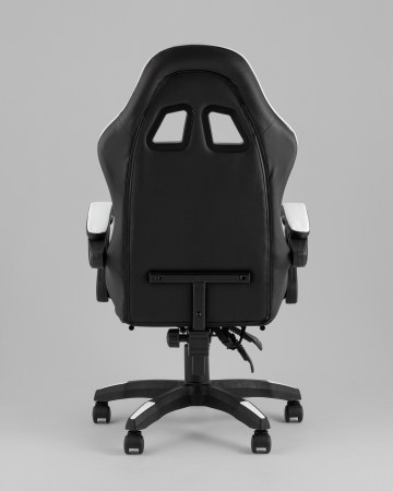 Кресло спортивное TopChairs MG-7019 черно-белый фото в интернет-магазине Stoolmarket