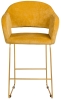 Кресло полубар Oscar Желт/Линк золото