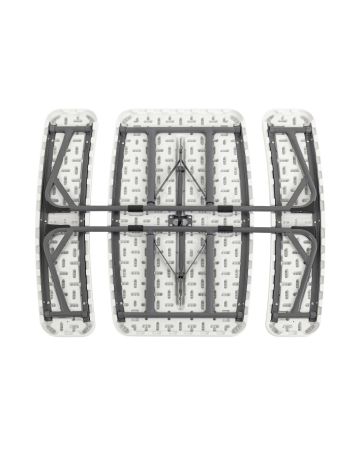 Комплект стола и двух скамеек Кейт детский раскладной белый