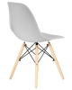 Набор 4 шт Стул обеденный DSW, ножки светлый бук светло-серый (GR-01)