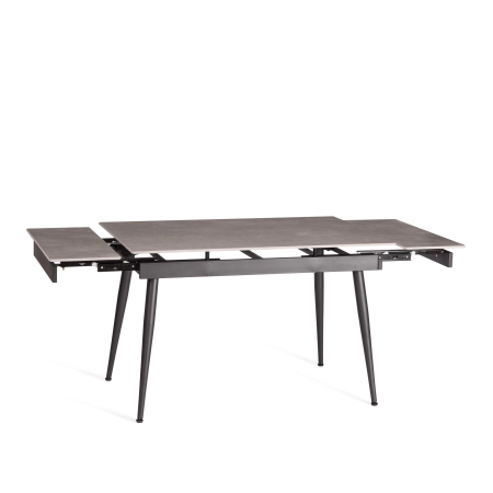 Стол обеденный Lord Grey/Лорд Грей светло-серый и черный