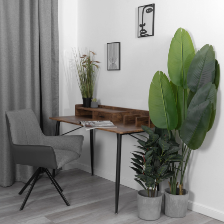 Кресло Murano/Мурано светло-серый, графит