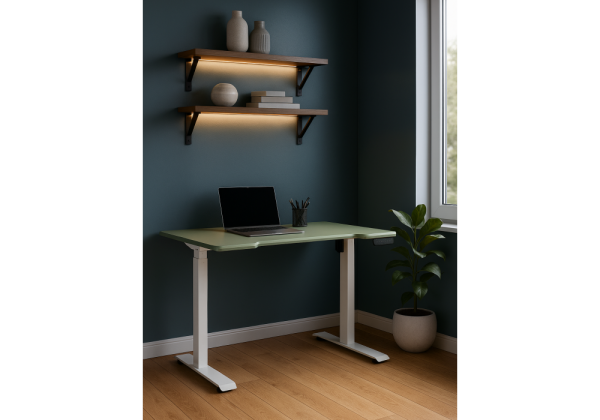 Компьютерный стол Маркос 140х80 зеленый , белый