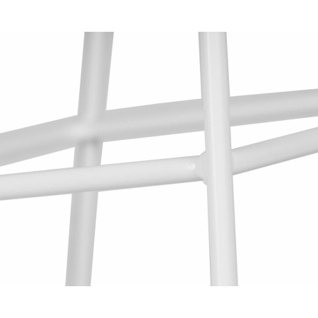 Стул барный FRANK белый