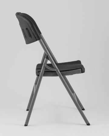 Стул складной банкетный черный пластиковый